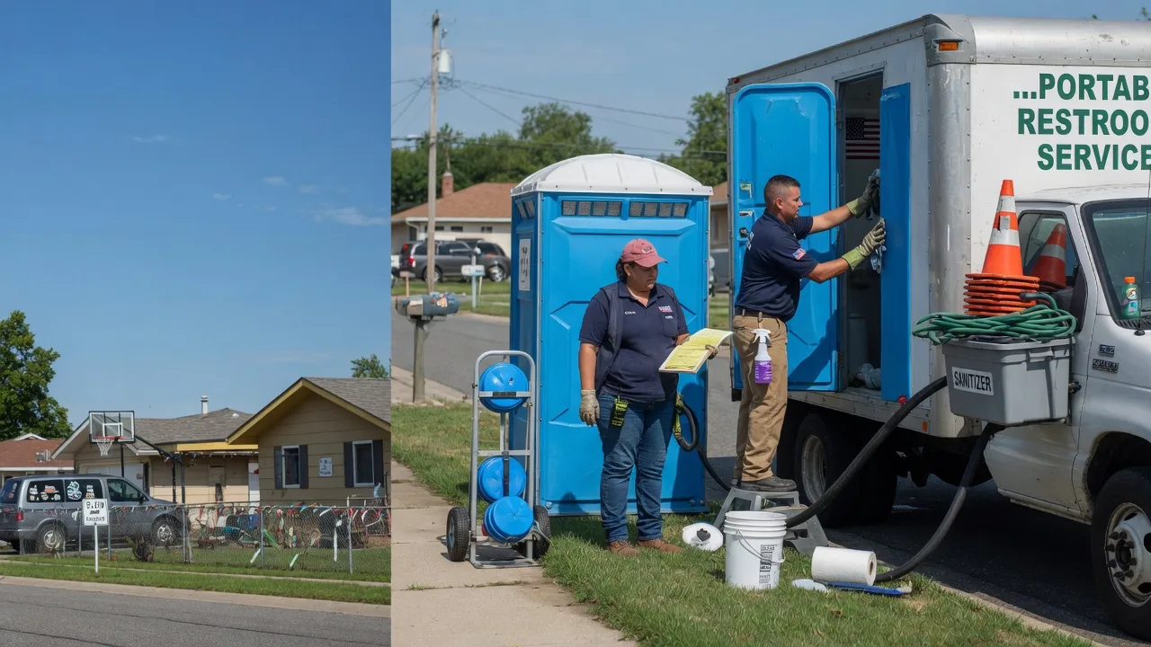 Portable Toilet Rental in New Lebanon, OH near me